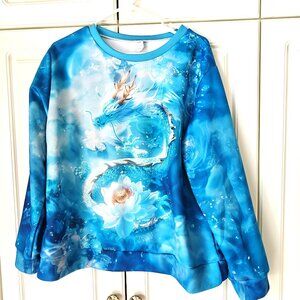 Blue Dragon Women's Top, Size XL, New